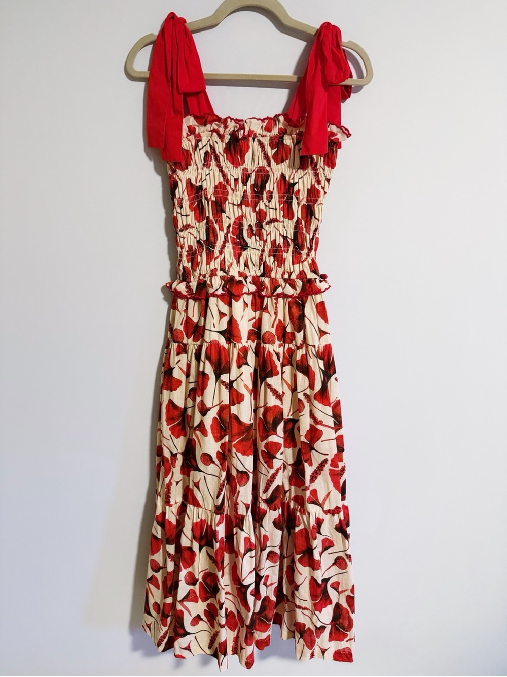 En Saison - Josie Smocked Midi Dress